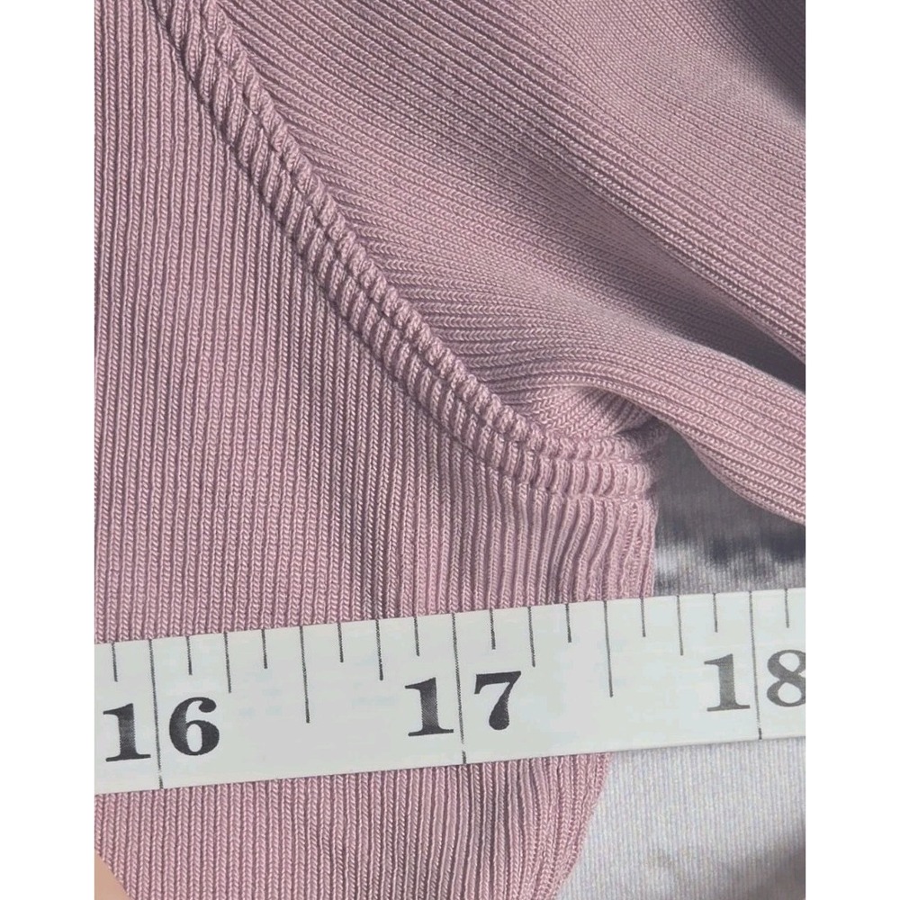 Lululemon Do the Twist Long Sleeve Shirt Pink Taupe Sweat Wicking Size Small? - Picture 7 of 9